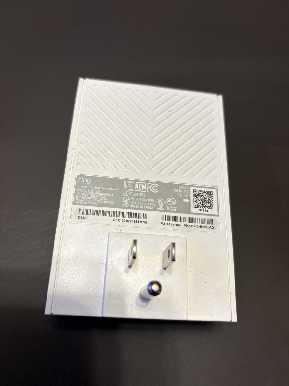 Ring Chime 2nd Generation 5F67E9 Plug In Chime for Ring Devices gallery