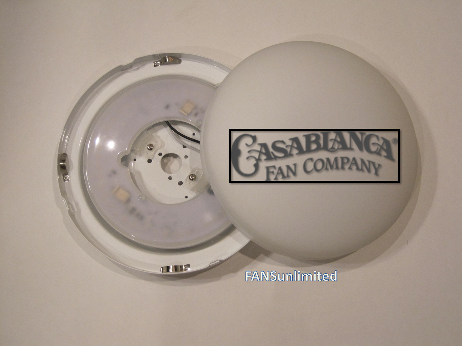 STEALTH Glass & LED Retrofit Repair Kit Casablanca Ceiling Fan gallery