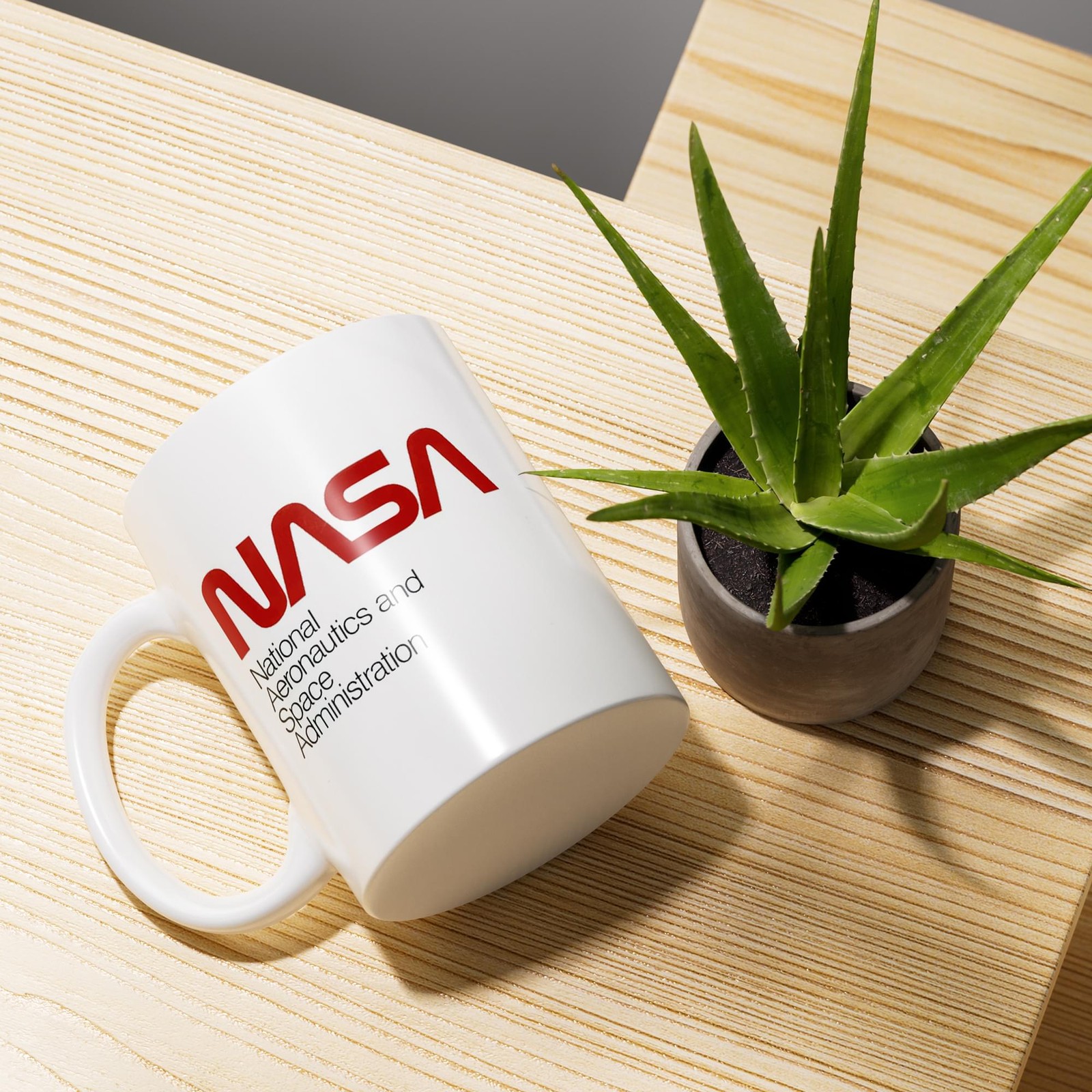 NASA Red Logo 11oz Ceramic Coffee Mug gallery