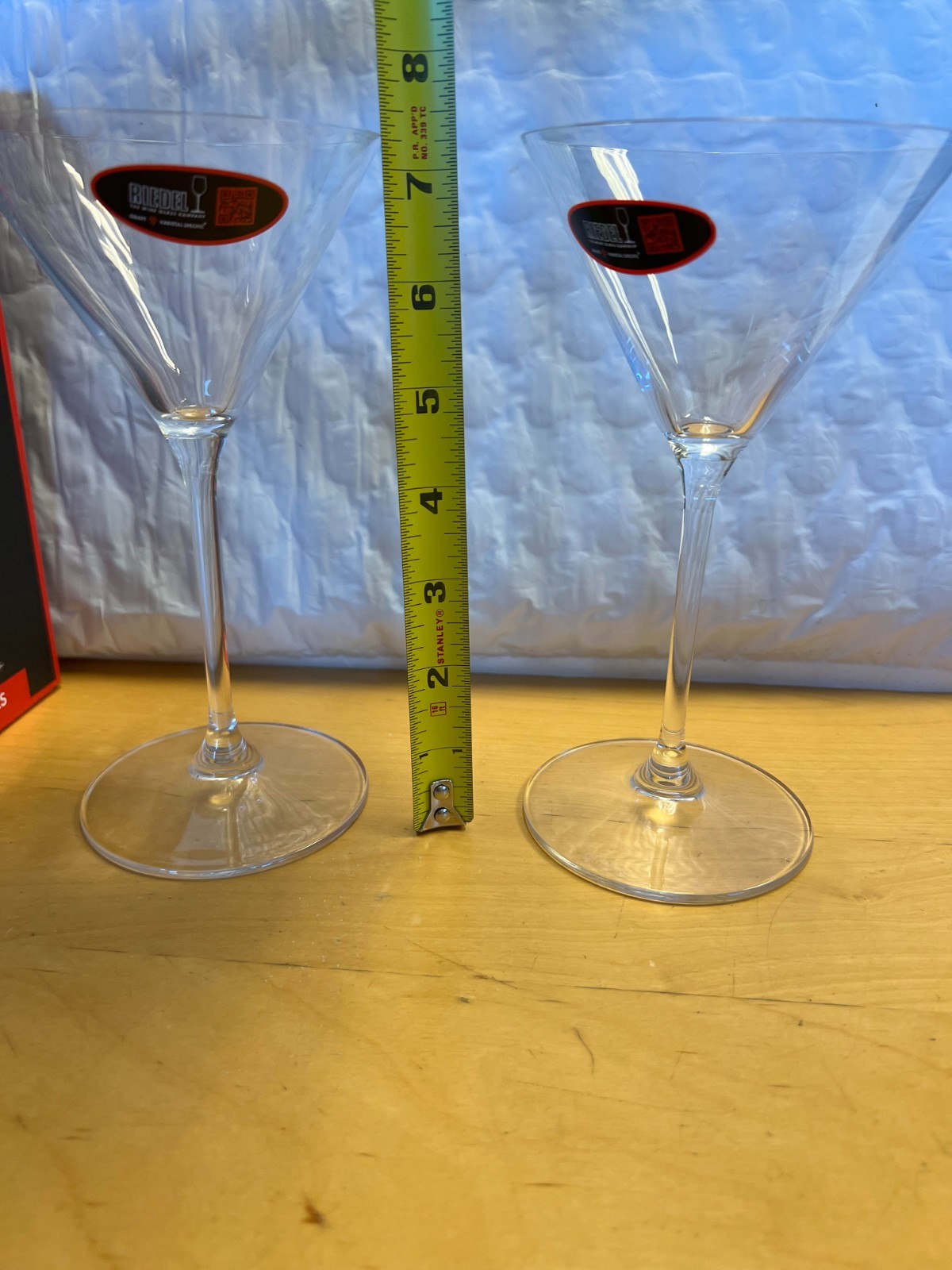 Riedel GRAPE@RIEDEL Martini / Cocktail Set of 2 glasses - 6424/77 in retail box gallery