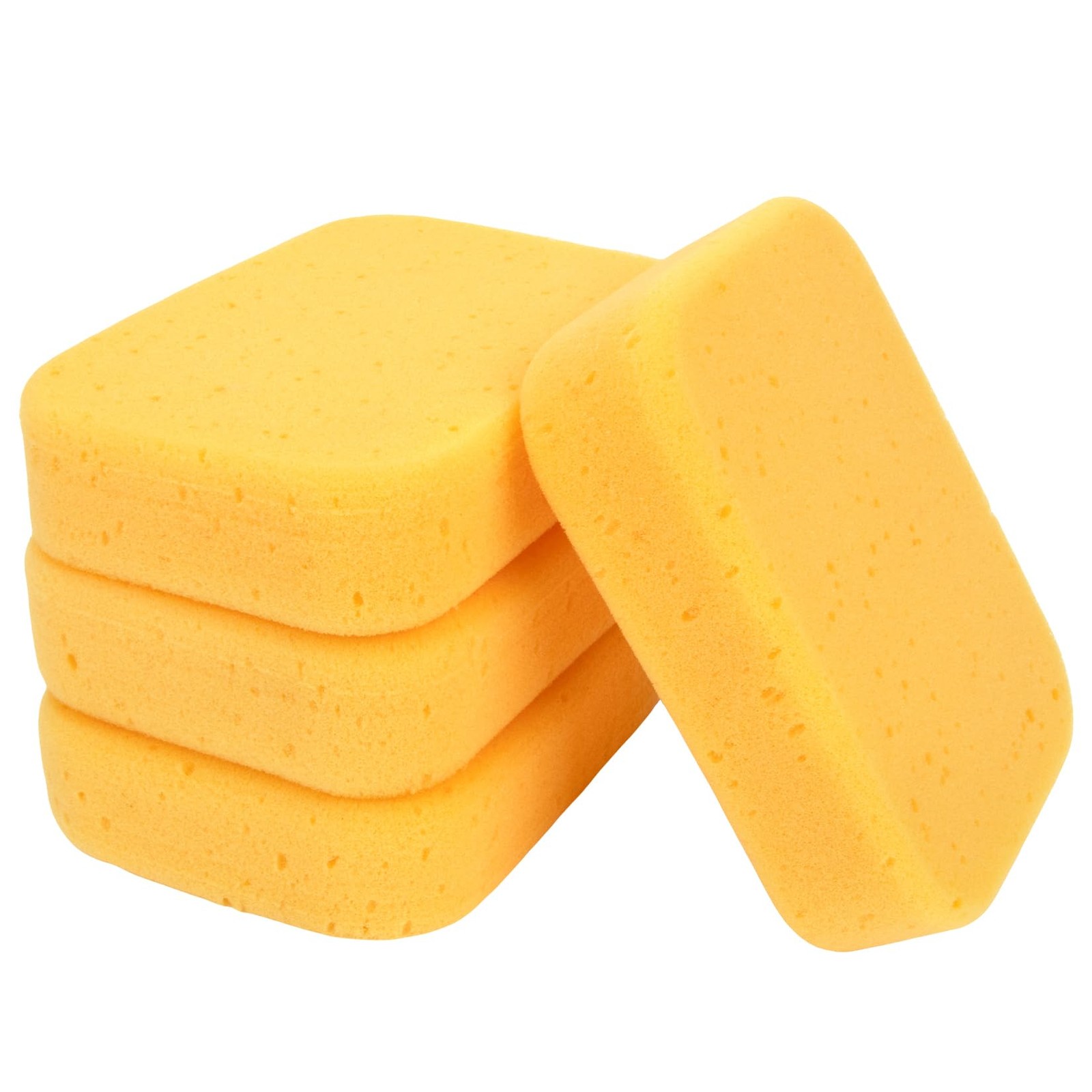 4 Pieces Large Car Wash Sponge – Extra Thick High Density Cleaning Sponges gallery