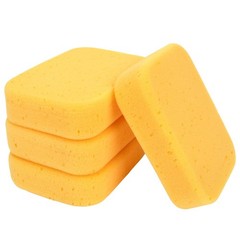 4 Pieces Large Car Wash Sponge – Extra Thick High Density Cleaning Sponges