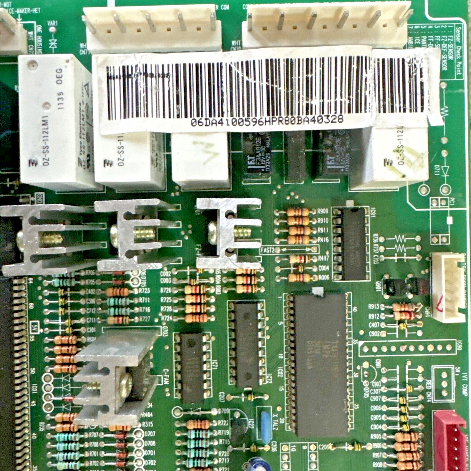 DA41-00596H 06DA4100596H SAMSUNG REFRIGERATOR CONTROL BOARD rebuilt gallery