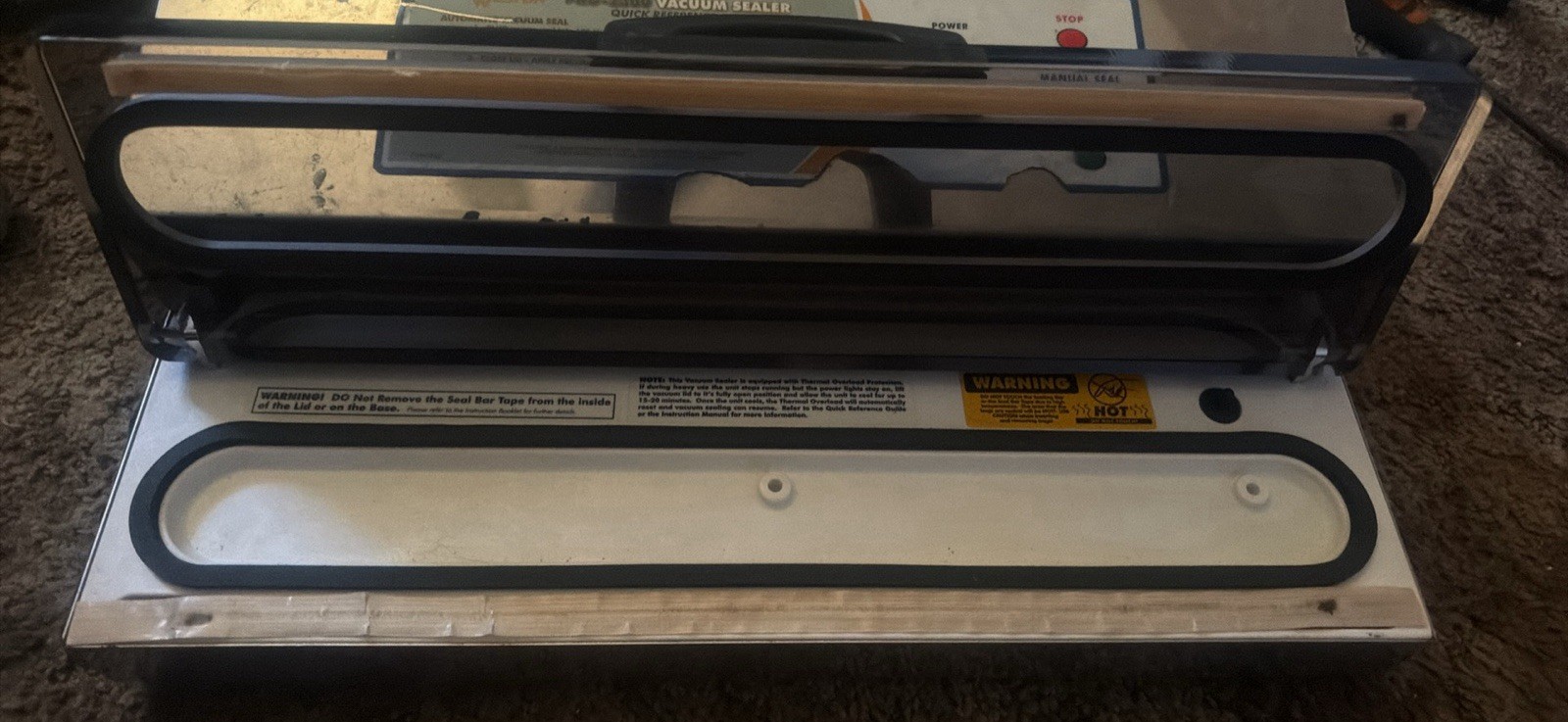 Weston Pro-2300 Commercial Grade Stainless Steel Vacuum Sealer Works gallery