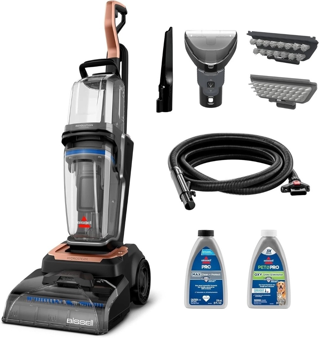 BISSELL Revolution HydroSteam Upright Carpet Cleaner 4123 Deep Carpet Cleaner ! gallery