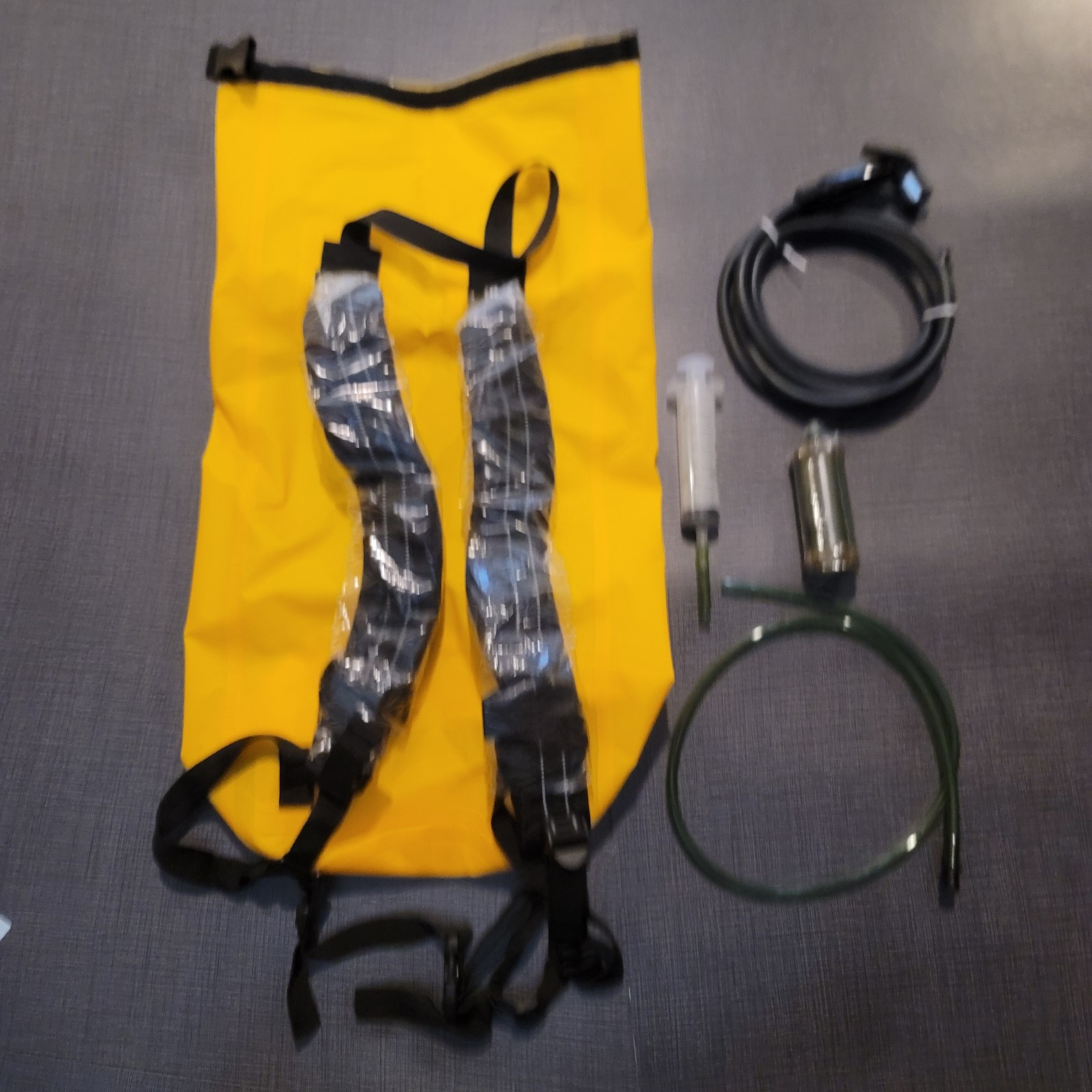 Waterproof Dry Backpack With Water Filter And Shower Attachments 2