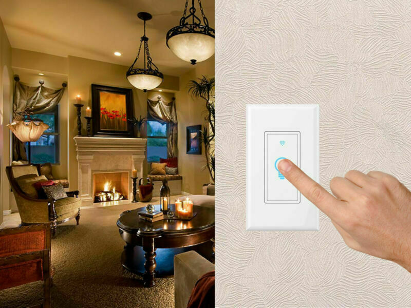 Smart Switch WIFI Light Wall Works with Alexa IFTTT smart life Google Home gallery