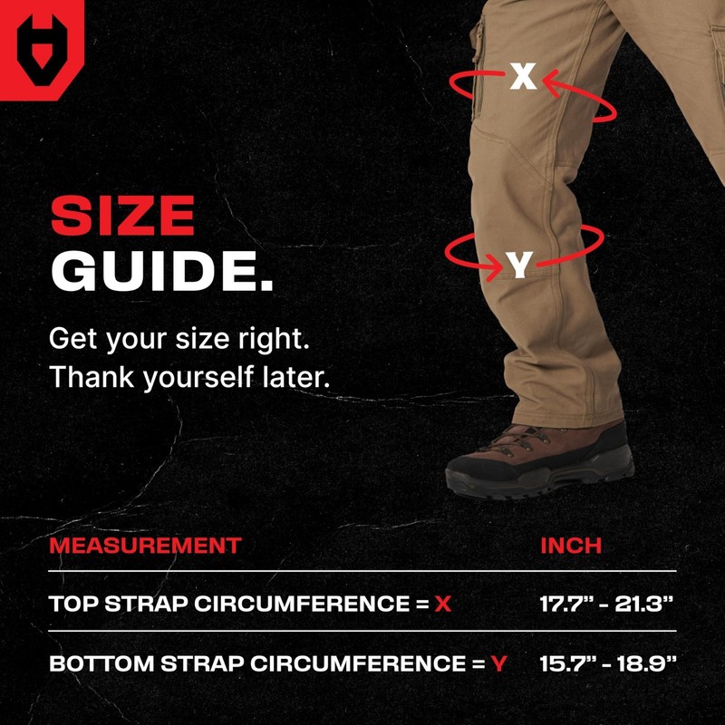 Heavy Duty Knee Pads for Men - Construction, Ankle Support, Anti-Slip Cap, Gel P gallery