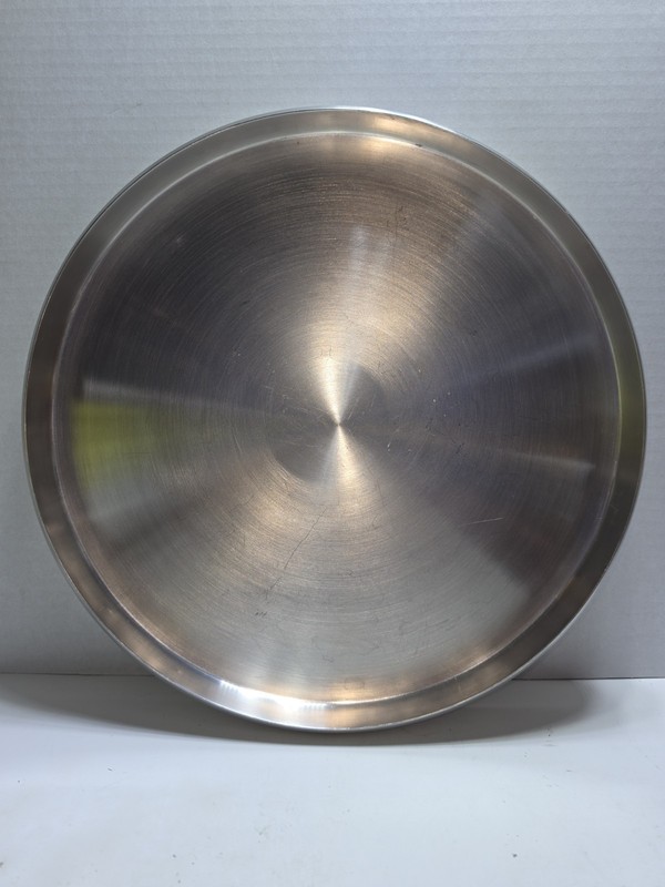 Commercial Grade Hospitality Serving Tray 14" Stainless Steel 3 lb Barware Decor gallery