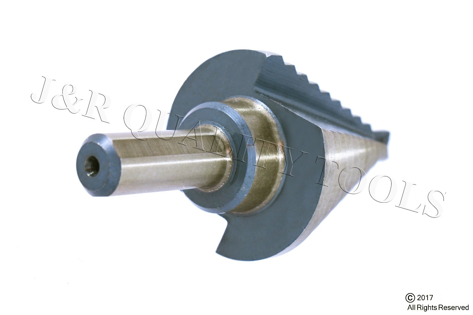 Titanium HSS 10 Step Cone Drill Bit Hole Cutter For Sheet Metal 1/4" to 1-3/8" gallery
