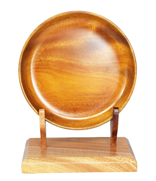 Mahogany Plate (10 Count) - Small Round – 8″ Display Size (Priced for Resale) gallery