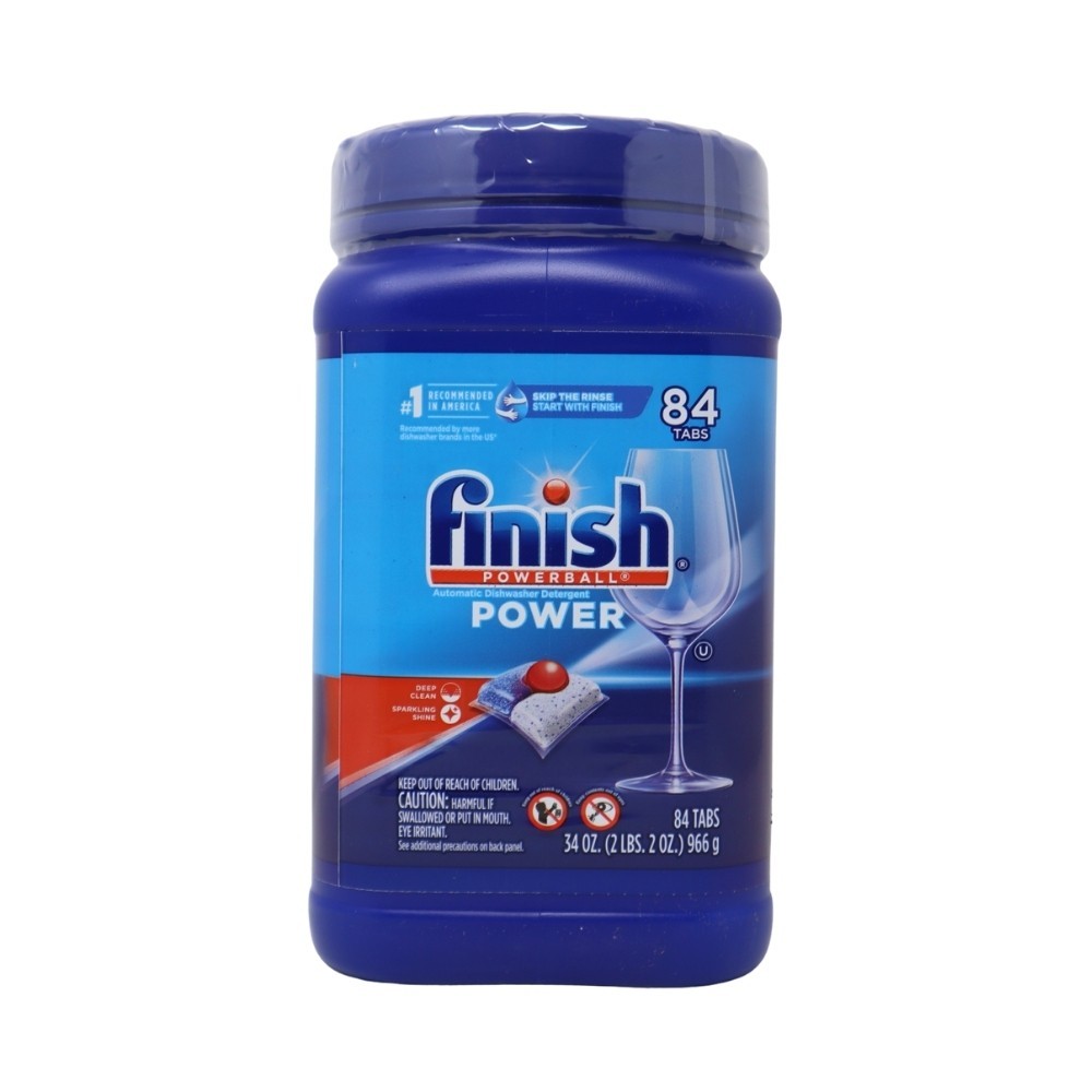 Finish Powerball Power Automatic Dishwasher Detergent, 84 Tabs gallery