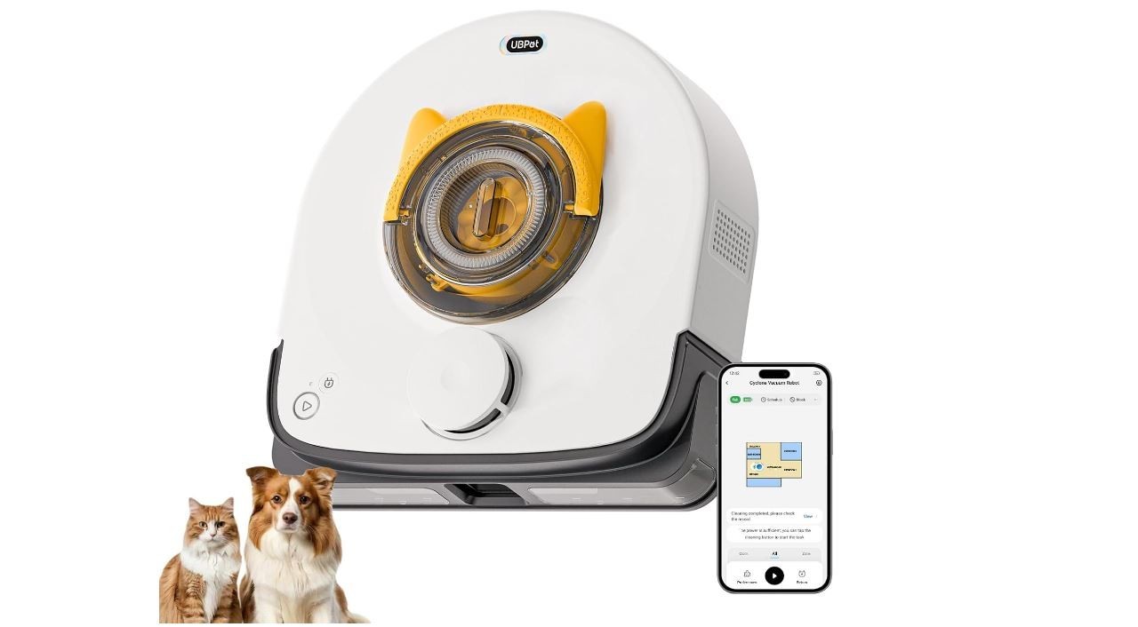 New UBPET 22000Pa Robot Vacuum Cleaner V10 Self-Charging 22,000 Pa for Carpet Fl gallery