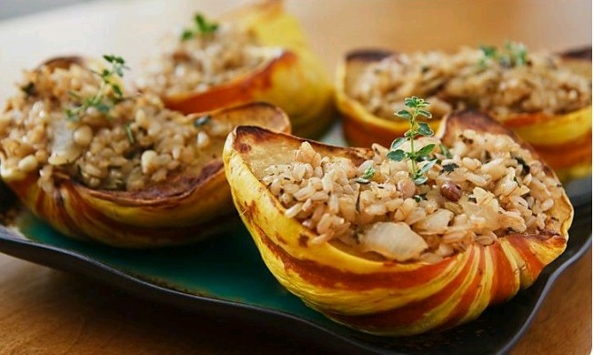 40 Plus Sweet Dumpling Winter Squash Seeds-Non GMO seeds-Open Pollinated gallery