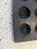 Rose Rubber Candy Mold 1 & 3/16" Size 24 Cavities Per Mold gallery