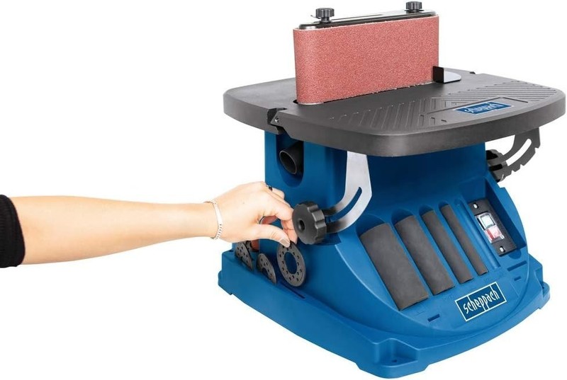 Oscillating Sander | Power 450W | Spindle Ø13/19/26/38/51 mm | Tilt up to 45°... gallery