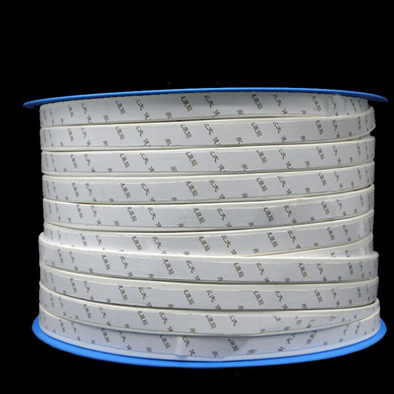 PTFE Sealing Strip Self Adhesive Back Band Flexible Elastic Gasket Tape White gallery