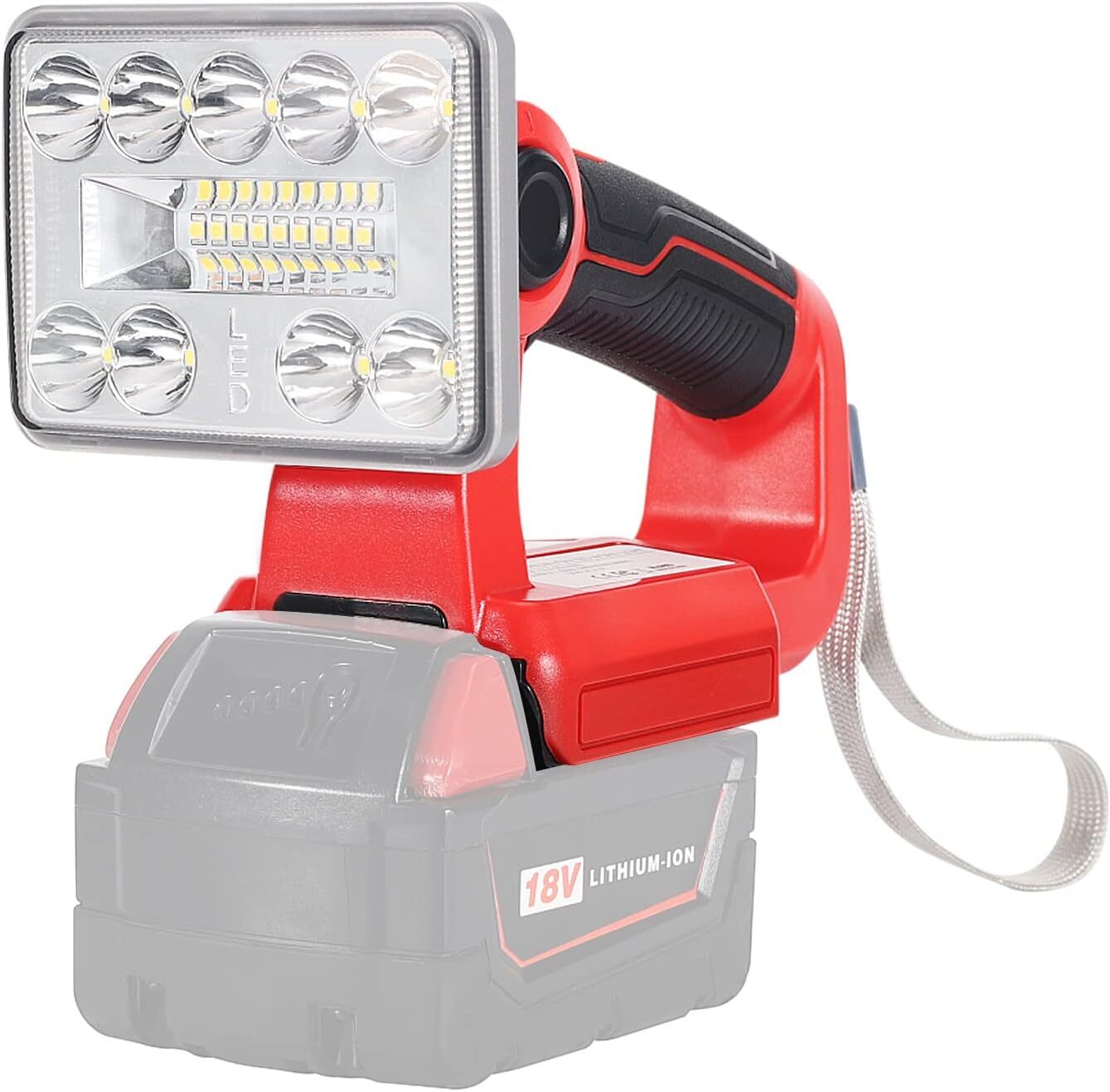 Work Light Rechargeable For Milwaukee M18 for Milwaukee Lamps Outdoor LED Light gallery