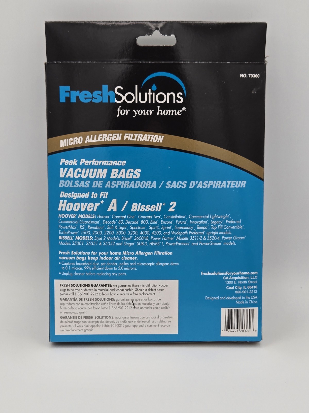 Fresh Solutions For Your Home Vacuum Bags Hoover Style A / Bissell Style 2/3bags gallery