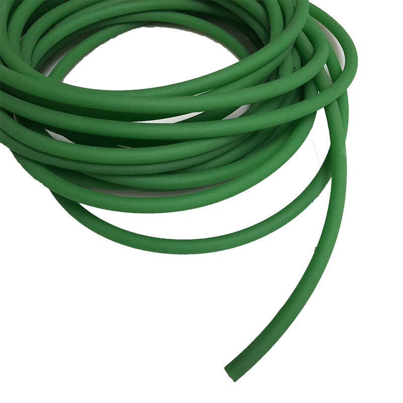 1m Polyurethane PU Urethane Drive Belt Round Dia 1.5/2/2.5mm-20mm Rough Green gallery