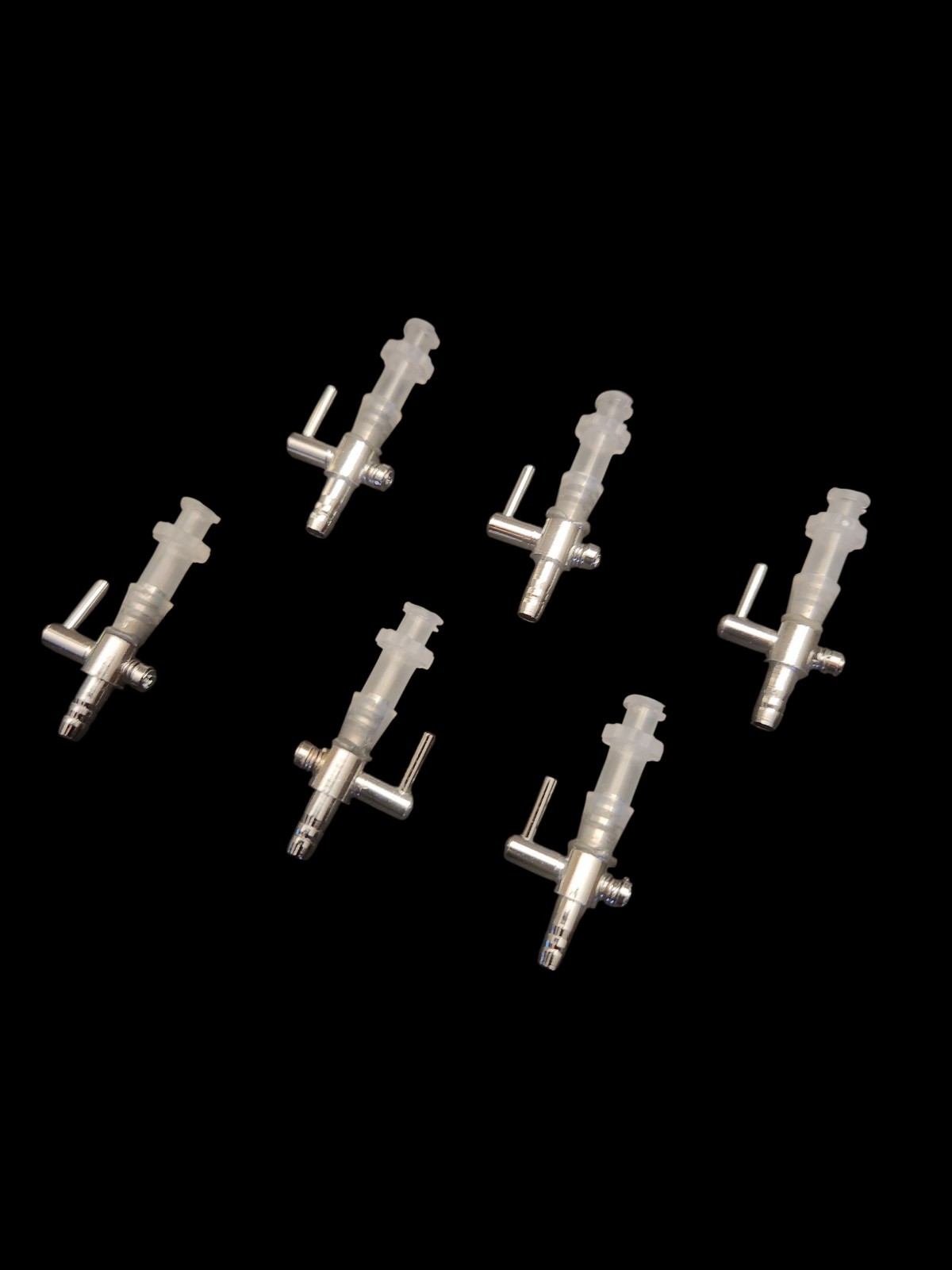Mushroom Liquid Culture Jar Lid Modified Stainless Steel Valves, Set of 6 gallery