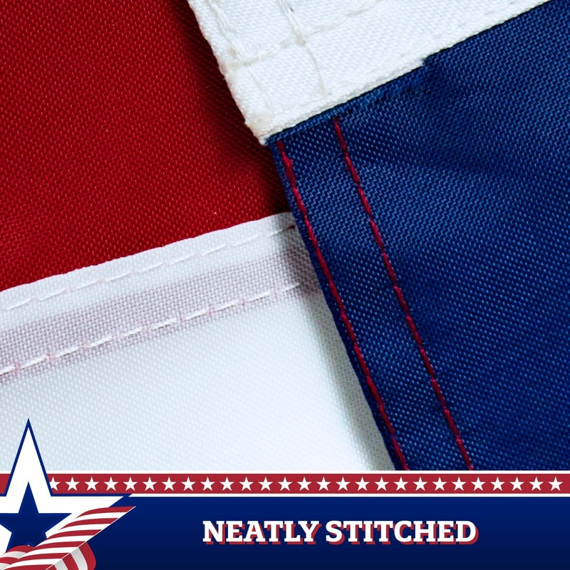 Betsy Ross American Bunting & Flag Pulldown Embroidered Stars 20" x8' (1 Piece) gallery