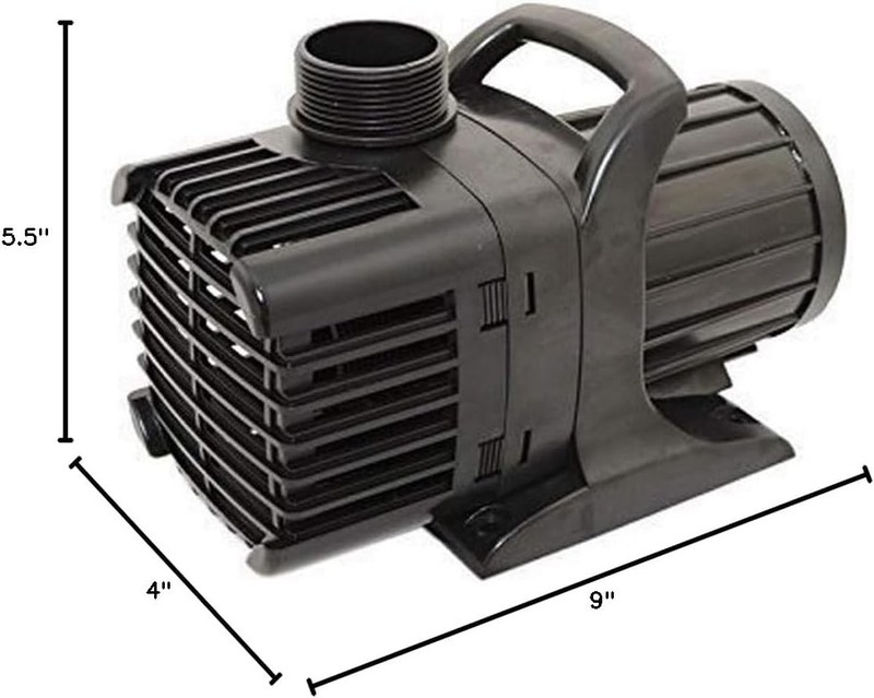 Versatile APP Pond Pump 2000GPH with Hose Adapter - Safe & Efficient Water Flow gallery
