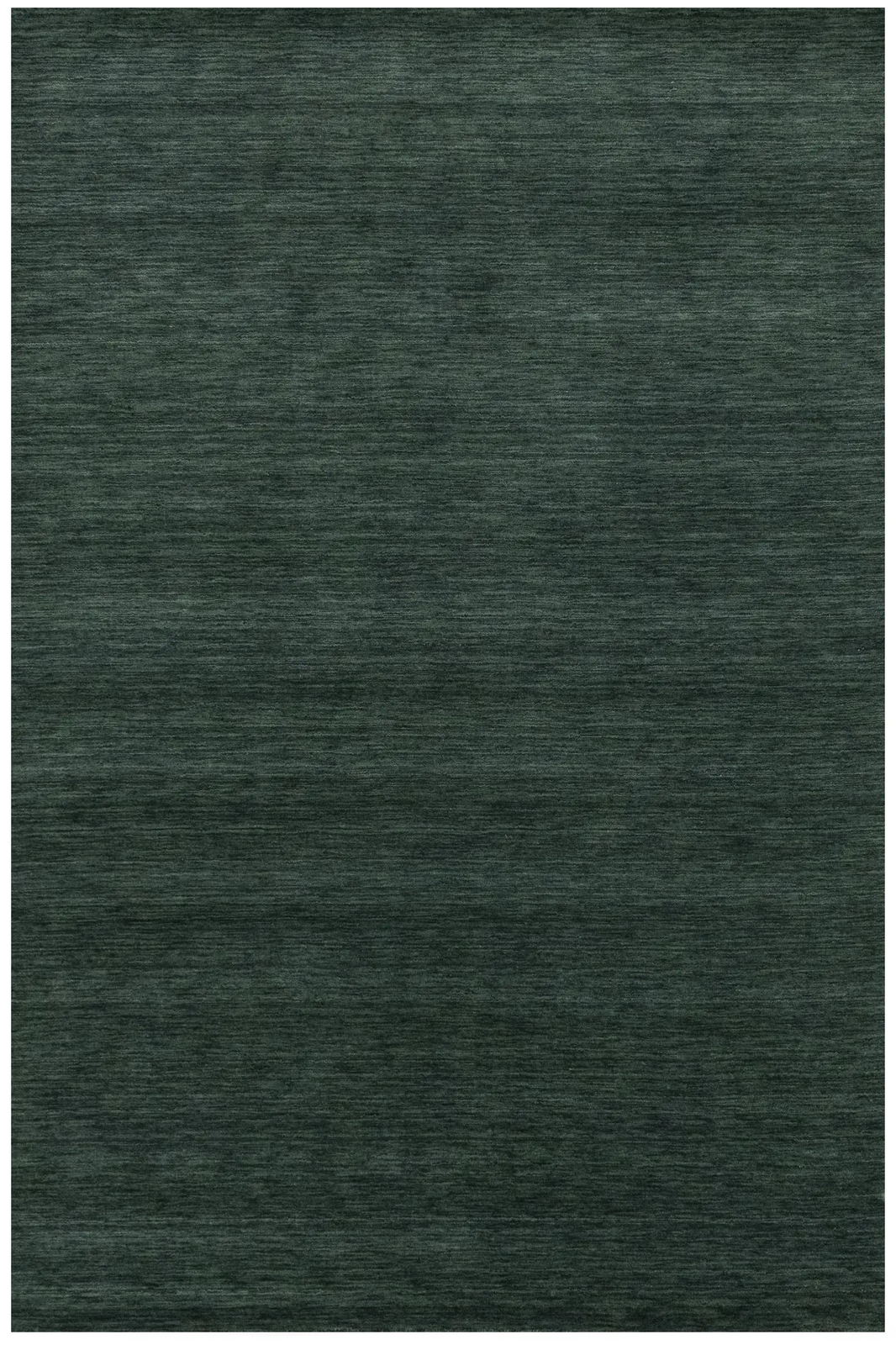 Solid Dark Green Hand-Loomed 6X9 Gabbeh Wool Rug Oriental Home Decor Carpet gallery