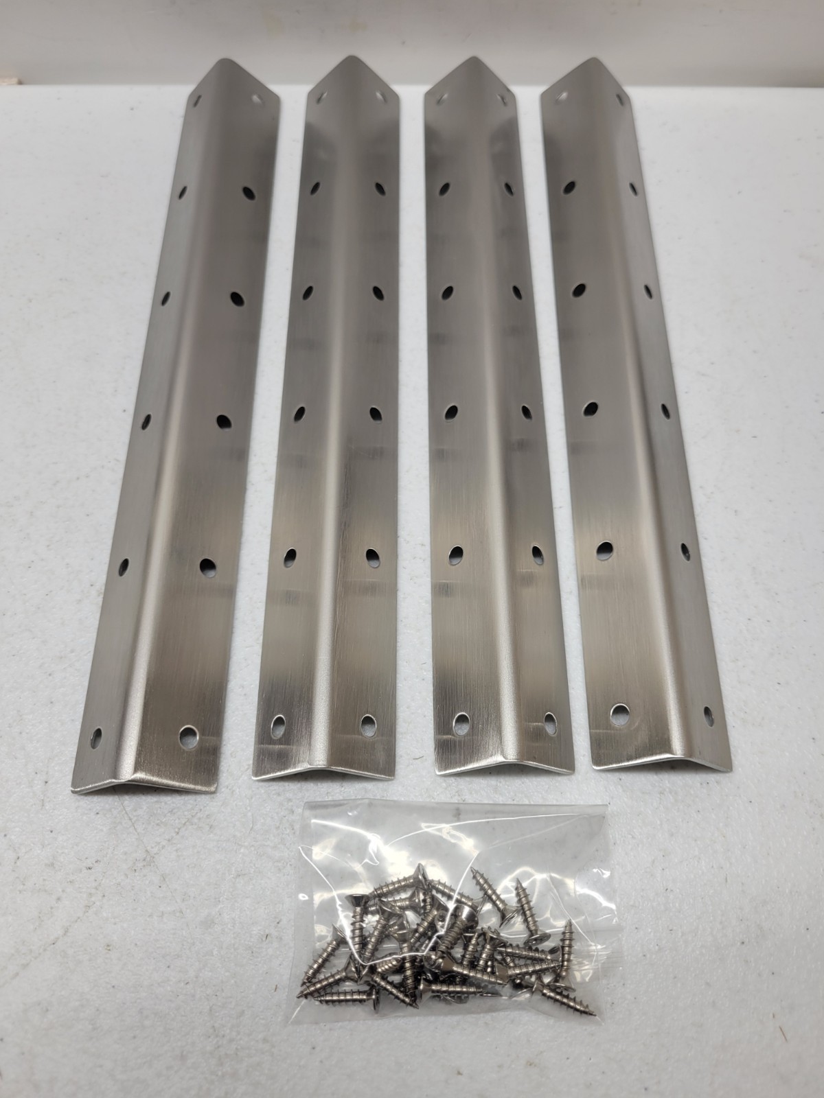 L Bracket Heavy Duty Corner Brace 4 Pack 11" Metal Shelf Bracket Angle Bracket gallery