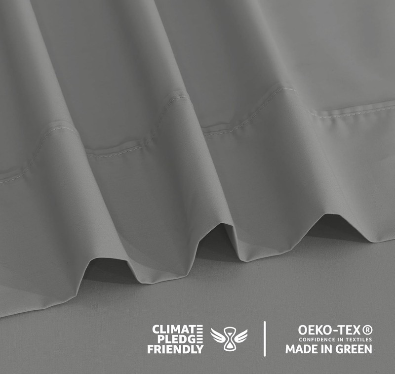 100% Cotton Percale Sheets Queen Size – Crisp Cooling Bed Sheets for Hot Slee... gallery