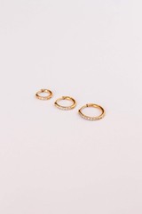Micro Crystal Hoop
