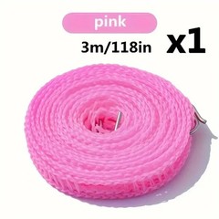 1 PCS Clotheslines 3m Portable Windproof Clothesline for Outdoor Indoor Home