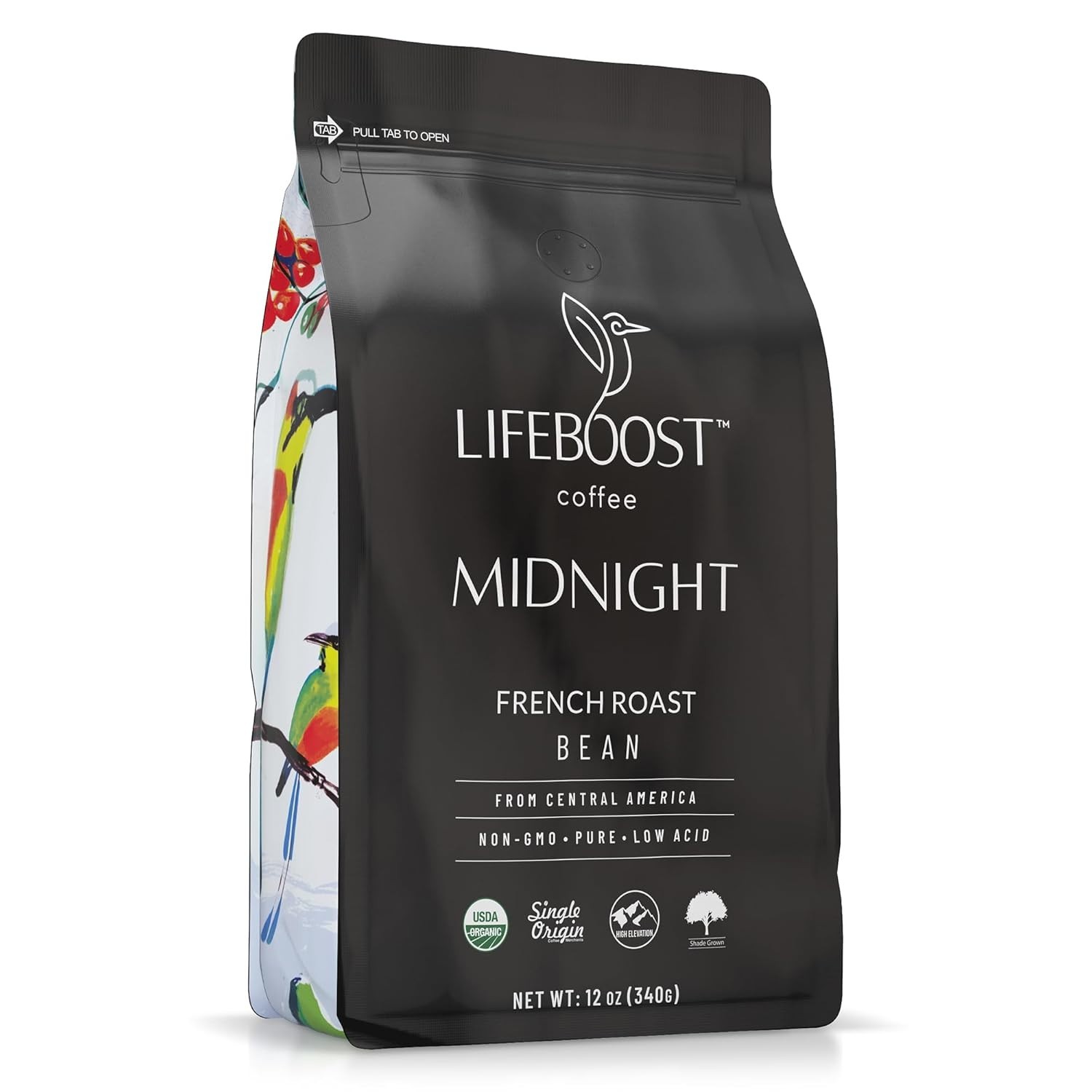 Lifeboost Coffee Midnight French Roast Bean - New ☕ gallery