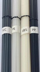 Plastic Welding Rods Assorted ABS PP PVC PE Repair Welder Sticks 40 Pieces