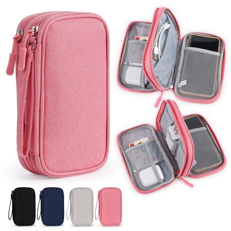 Electronic USB Case Cord Travel Cable Bag Organizer Charger Storage Accessories gallery