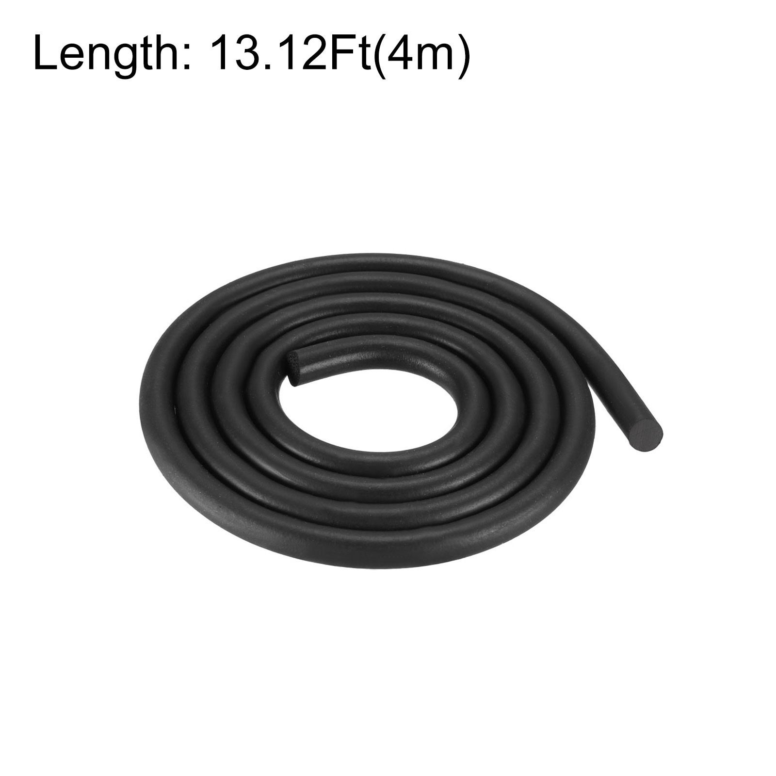Rubber Round Seal Strip 8mm Diameter 4 Meters Long Window Seal for DIY Gasket gallery