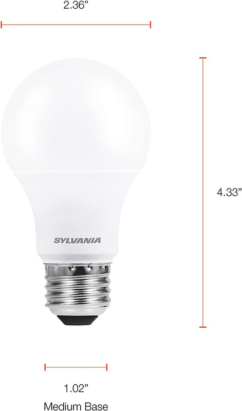 SYLVANIA ECO LED Light Bulb, A19, 100W Equivalent, Efficient 14.5W, 7 Year, 1450 gallery