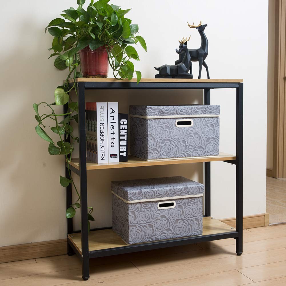 Foldable Storage Bins with Lids [5-Pack] Fabric Decorative Storage Cubes Orga... gallery