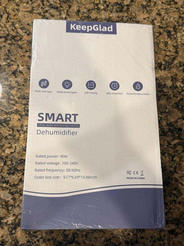 KeepGlad Smart Dehumidifier Open Box As-Is Ultra Quiet Energy Saving gallery