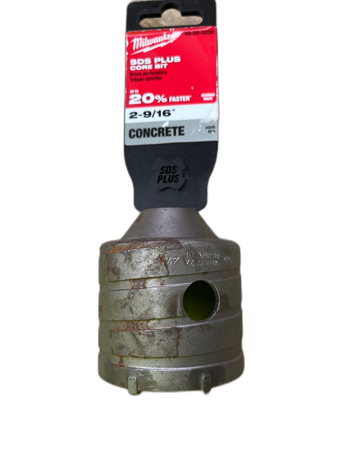 Milwaukee 2-9/16 in. Carbide SDS-PLUS Masonry Core Bit gallery