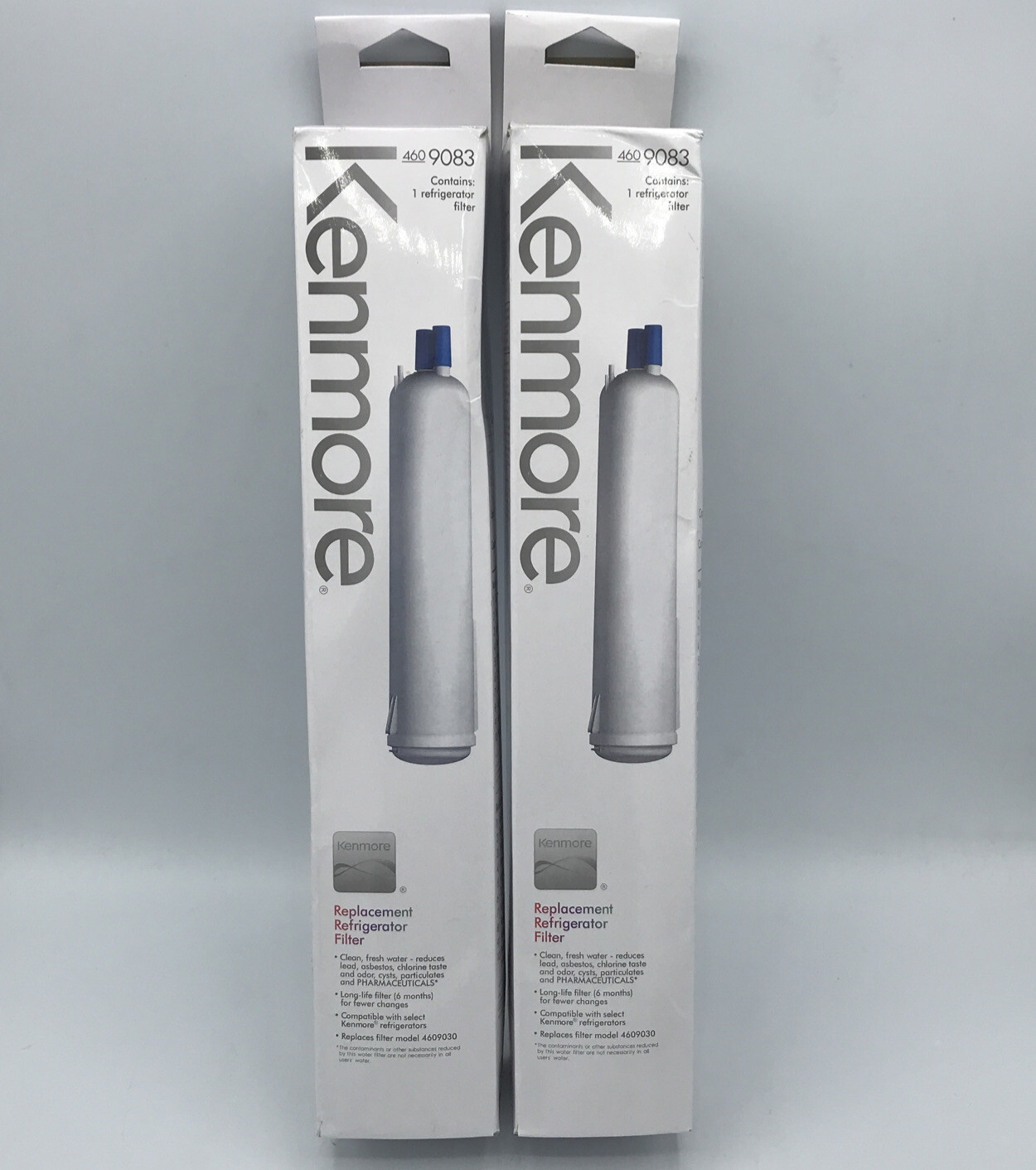 2 Pack Replacement Kenmore 9083 Refrigerator Cartridge Water Filter 469083 9020 gallery
