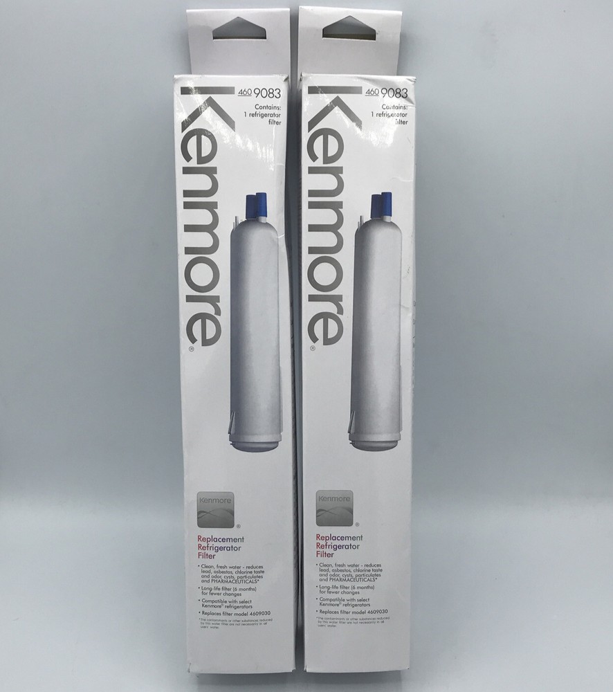 2 Pack Replacement Kenmore 9083 Refrigerator Cartridge Water Filter 469083 9020
