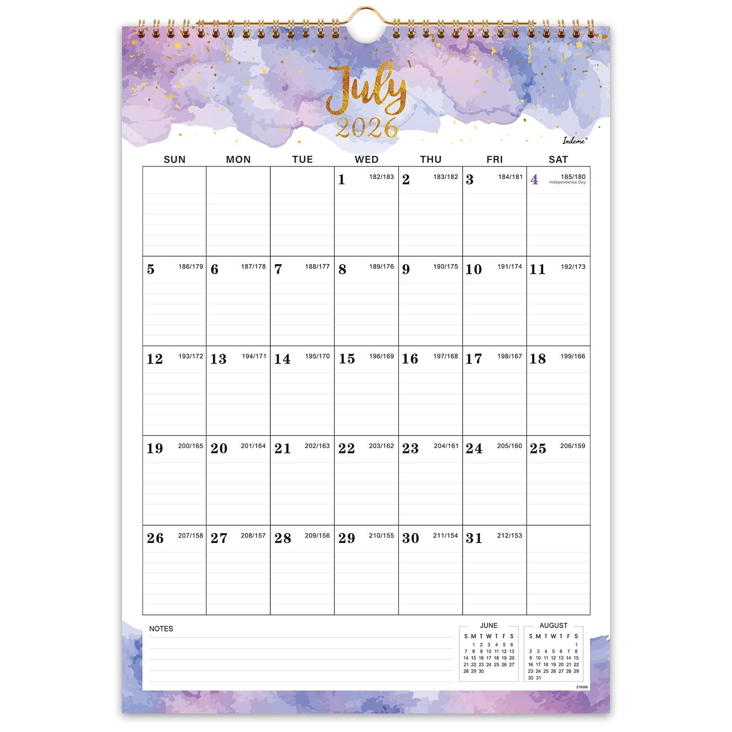 Calendar 2026-2027 - July 2026 - December 2027, Wall Calendar 2026-2027, 12" ... gallery