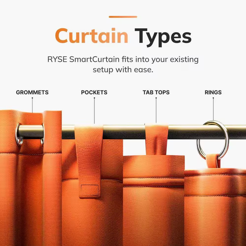 Smartcurtain-Transforms Existing Window Curtains into Motorized Smart, Motorized gallery