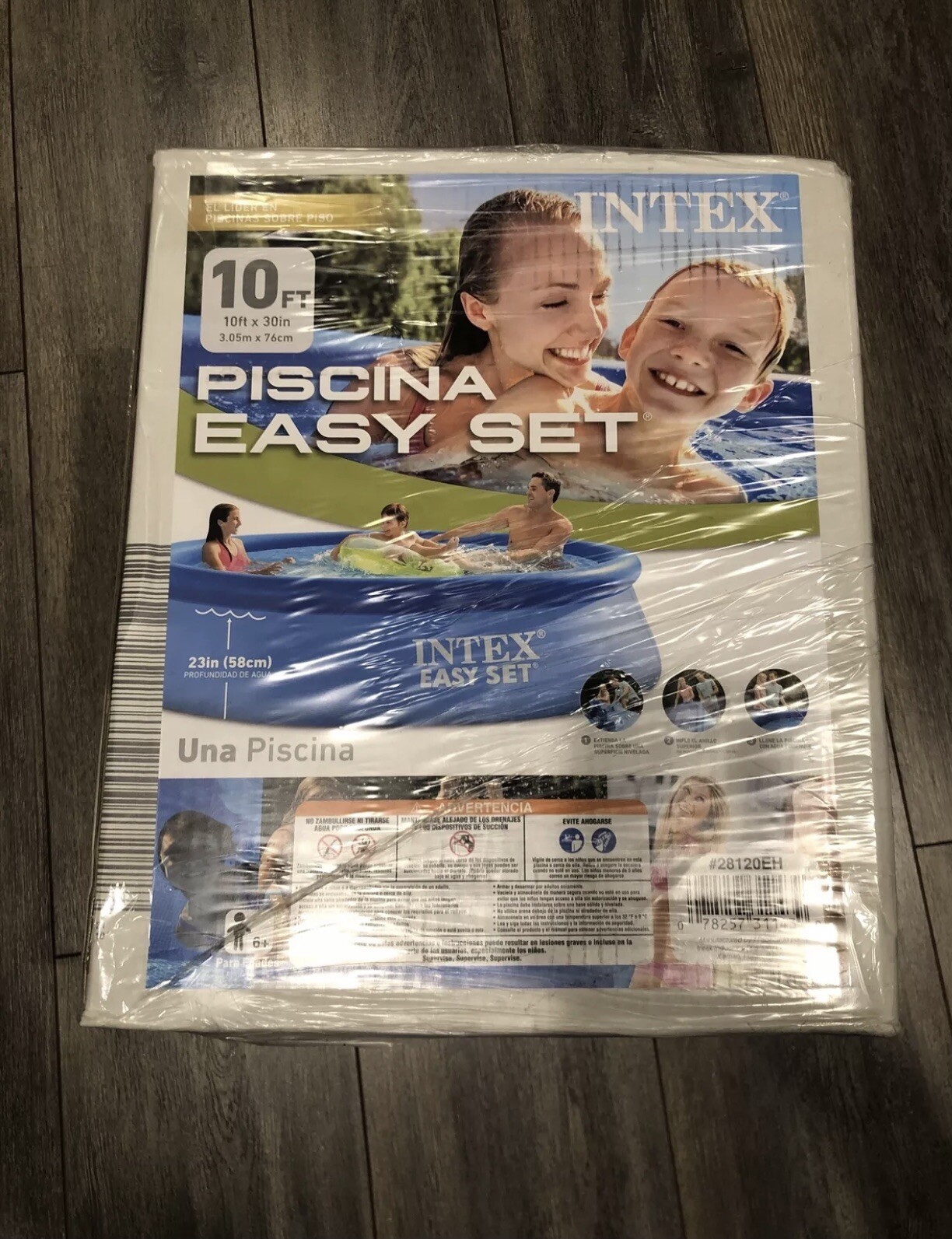 Intex 10ft x 30in Easy Set Inflatable Pool *NEW* gallery