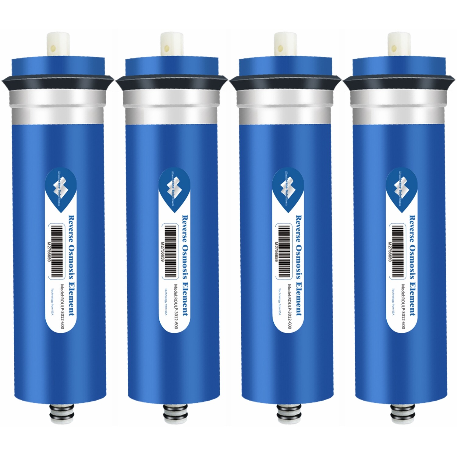 4 Pack 600 GPD RO Membrane Drink Water Reverse Osmosis System Filter Replacement gallery
