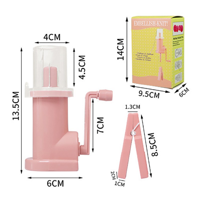 Manual Small Weaving Machine Hand Cranked Semi-Automatic Rope Knitting Machine gallery