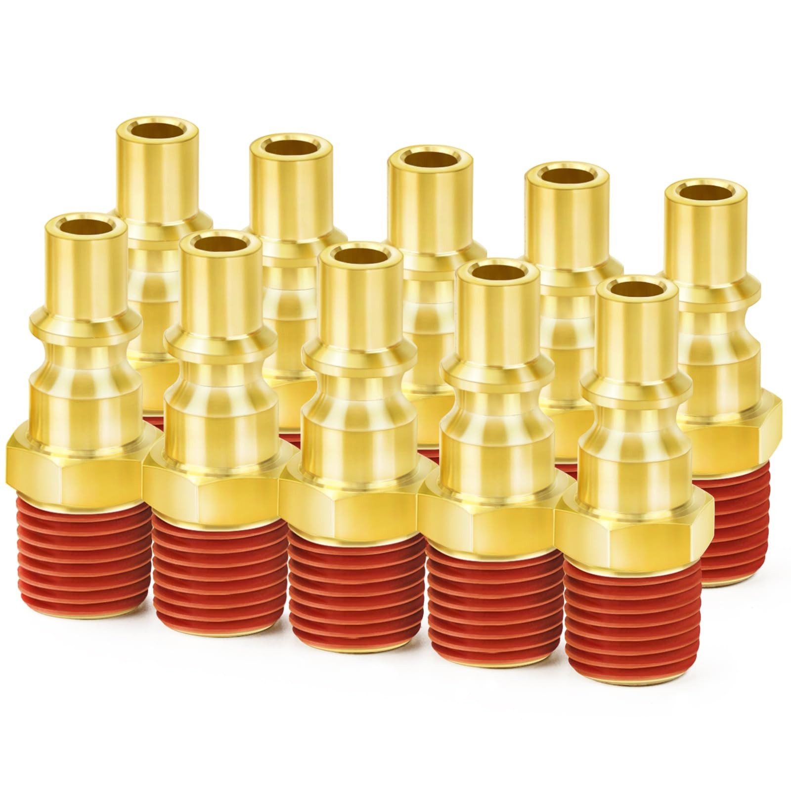 A-Style(ARO) Plug, 1/4" NPT Pneumatic Plugs, Compressor Fittings(10-PACK) gallery