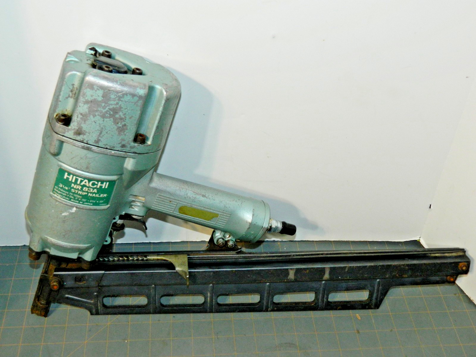 Hitachi Koki NR83A Strip Framing Nailer 3 1/4" Made in Japan Tested FREE SHIP gallery