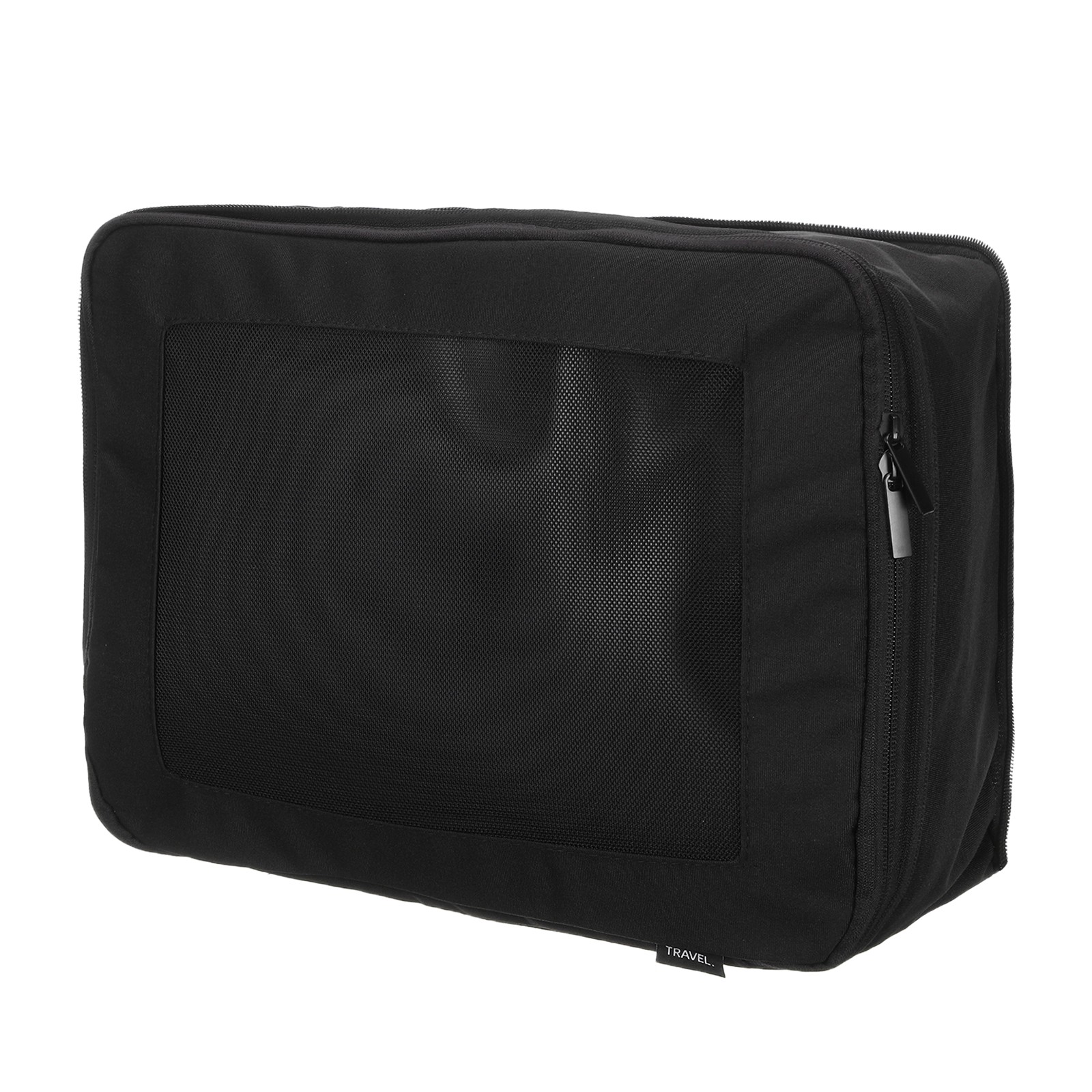 Compression Packing Cube 34x26x13cm Travel Luggage Organizers Bag Black gallery